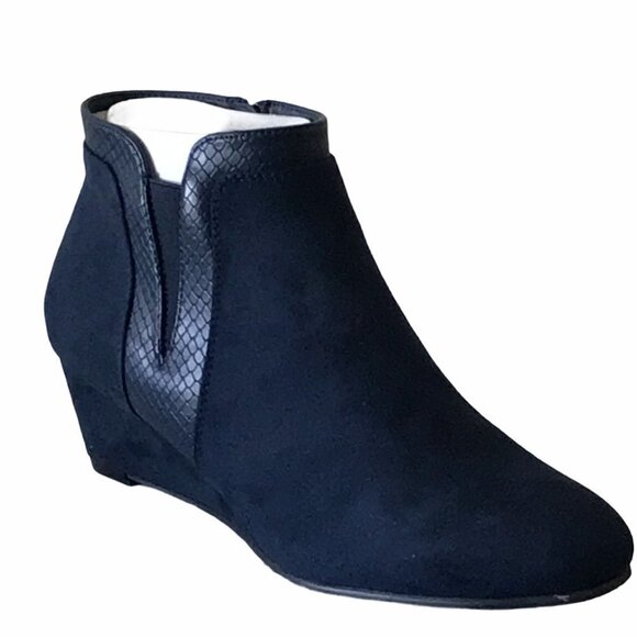 NWT Croft & Barrow Ocelot Women's Ankle Boots - 6W - Picture 1 of 11